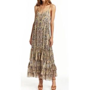 NWT Love Sam Malca paisley dress. Medium